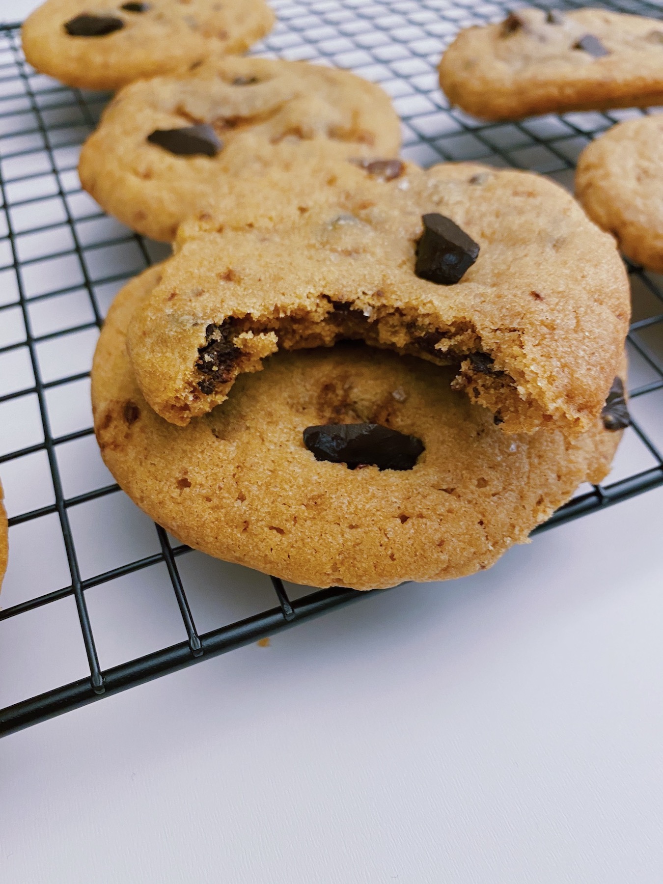 The Best Sea Salt Browned Butter Chocolate Chip Cookies ‘healthier’ with less sugar, just as